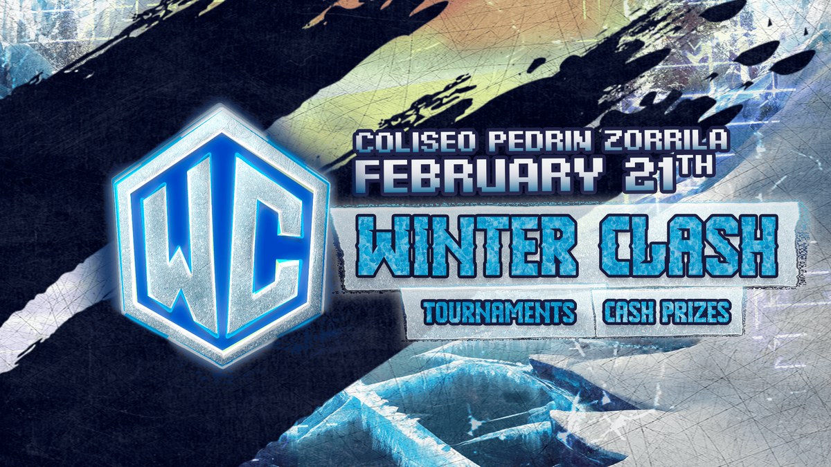 Winter Clash 2026, torneo de esports en Puerto Rico en el Coliseo Pedrín Zorrilla